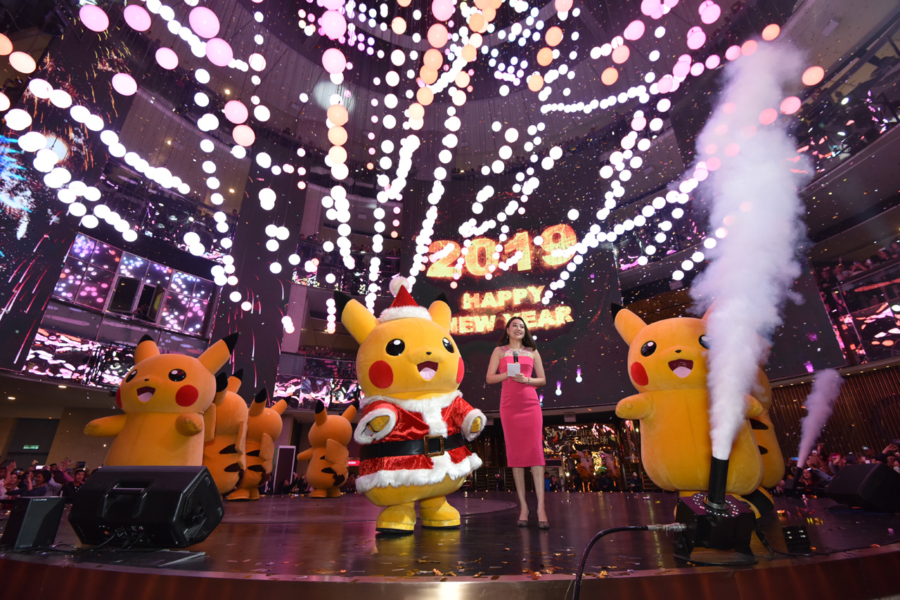 Pikachu New Year Resort World Genting