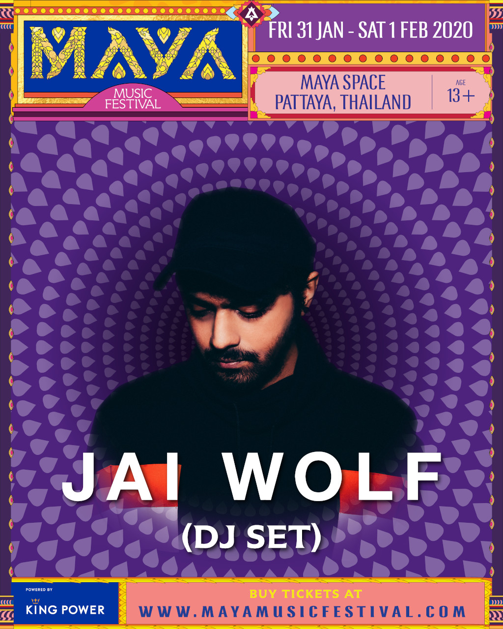 Jai Wolf at Maya Festival 2020 Pattaya